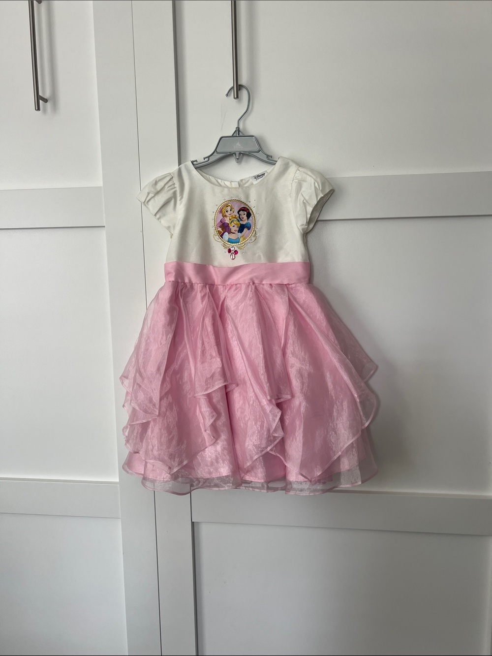 Disney Pink and White Princess Tulle Dress
